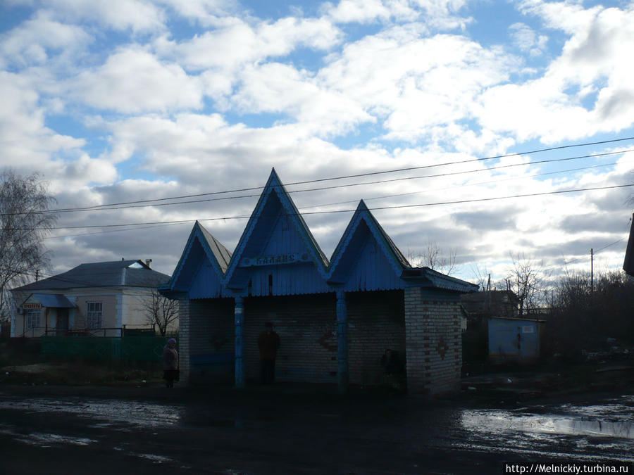 Село Калаис, река Ворона и окрестности. Тамбовская область, Россия