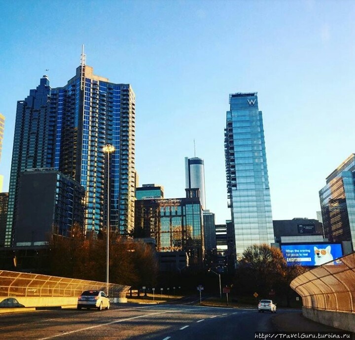 Атланта: унесённая ветром и застроенная в стиле 