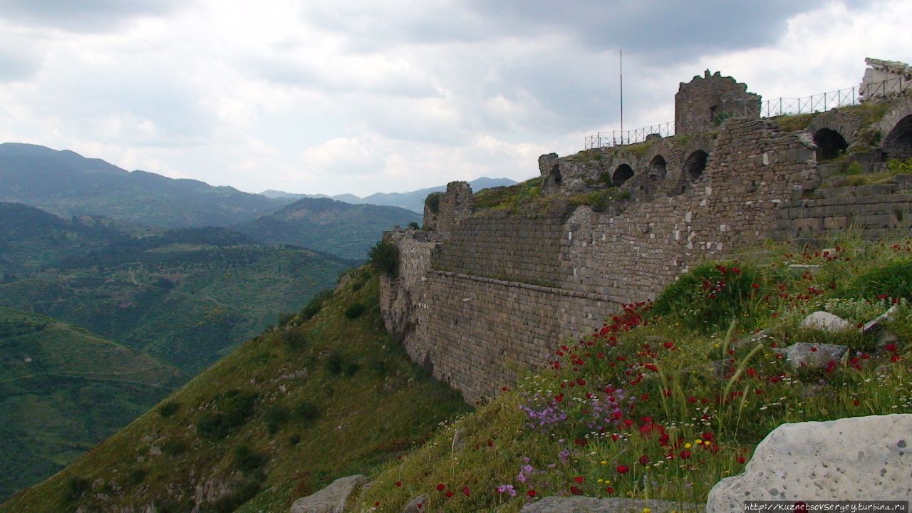 Пергам Бергама (Пергам) античный город, Турция