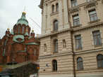 Успенский собор построен в 1868 по проекту профессора Петербургской Академии художеств Горностаева.