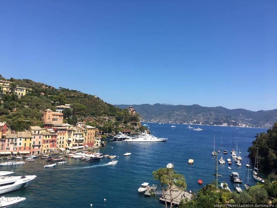 Пешеходный маршрут в  Portofino Портофино, Италия