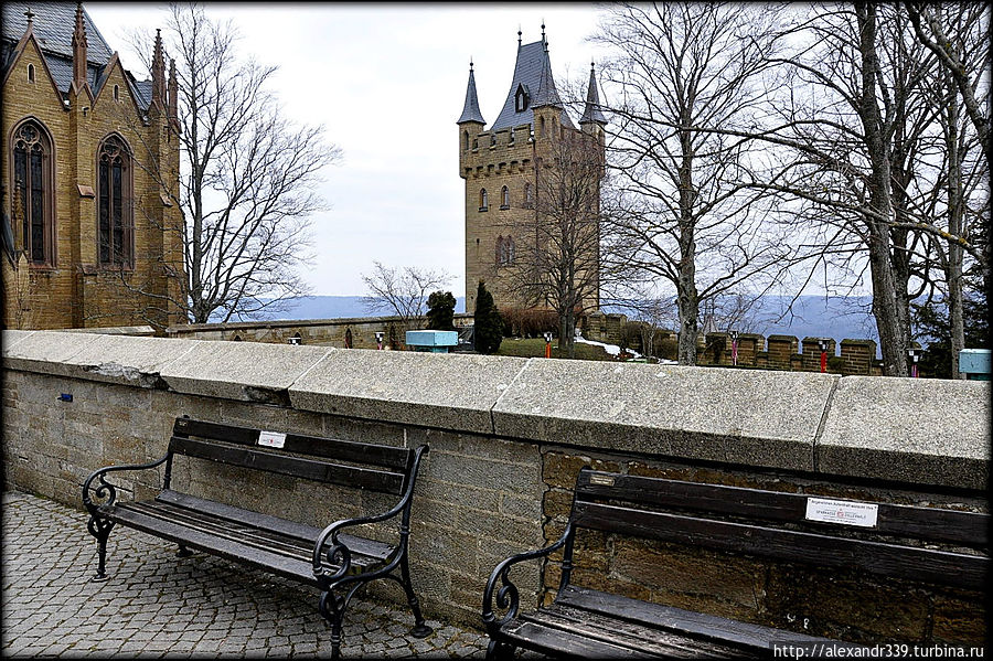 Замок в облаках Хехинген, Германия