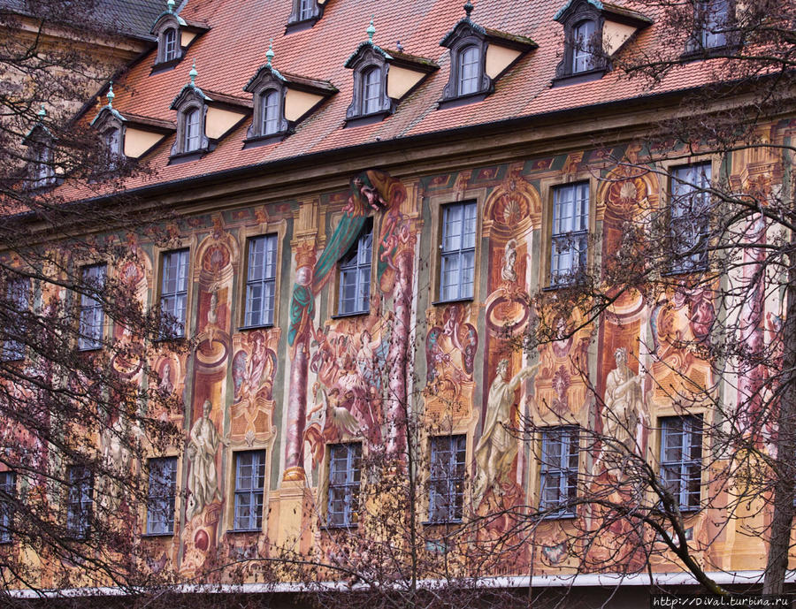 Настенные росписи. Бамберг, Германия