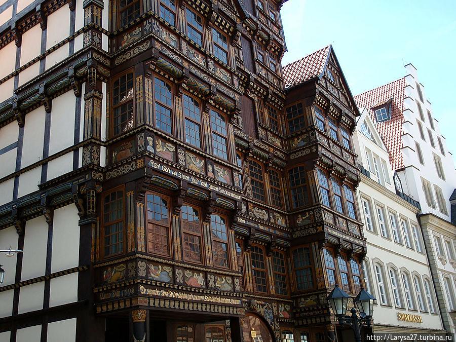 Дом Ведекинда (1598г.) Хильдесхайм, Германия