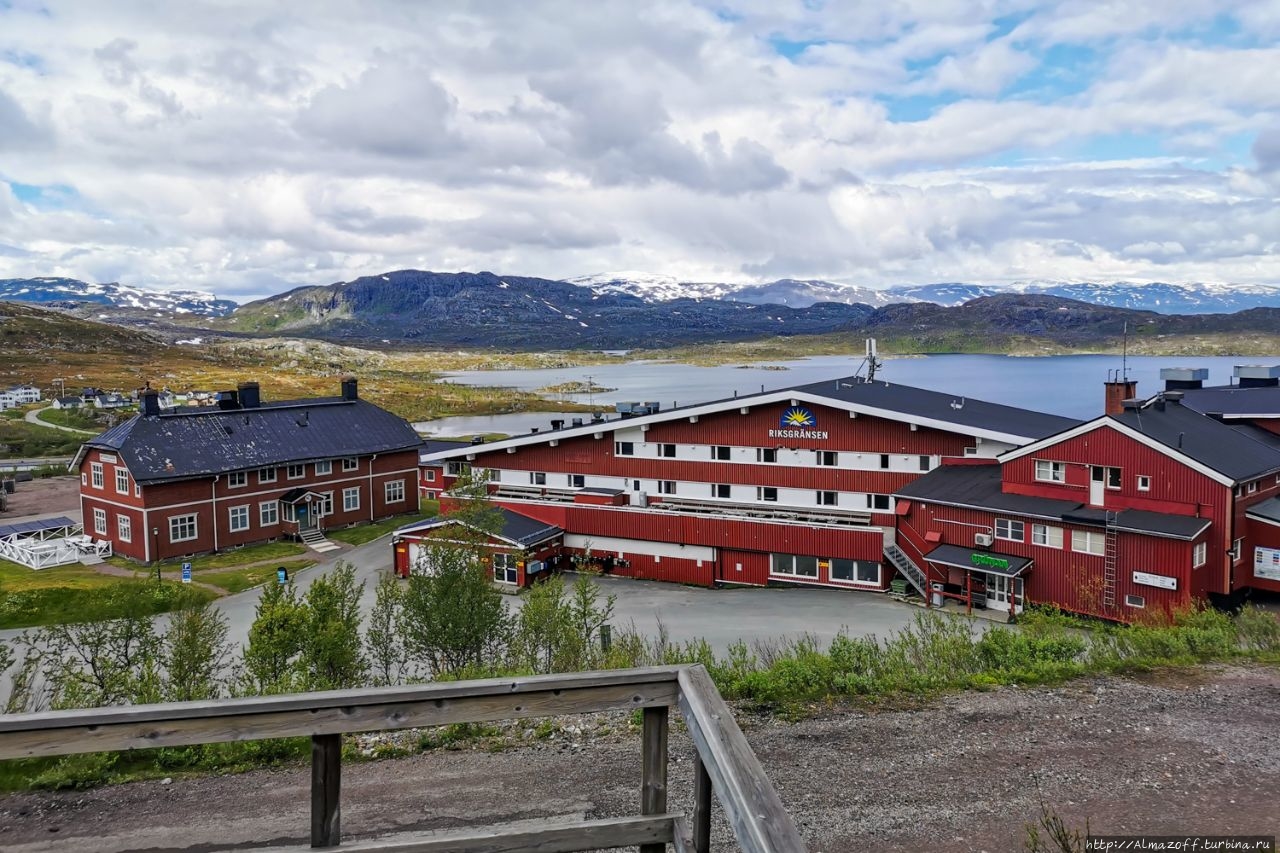 Самая живописная железная дорога из Швеции в Норвегию Бйорклиден, Швеция