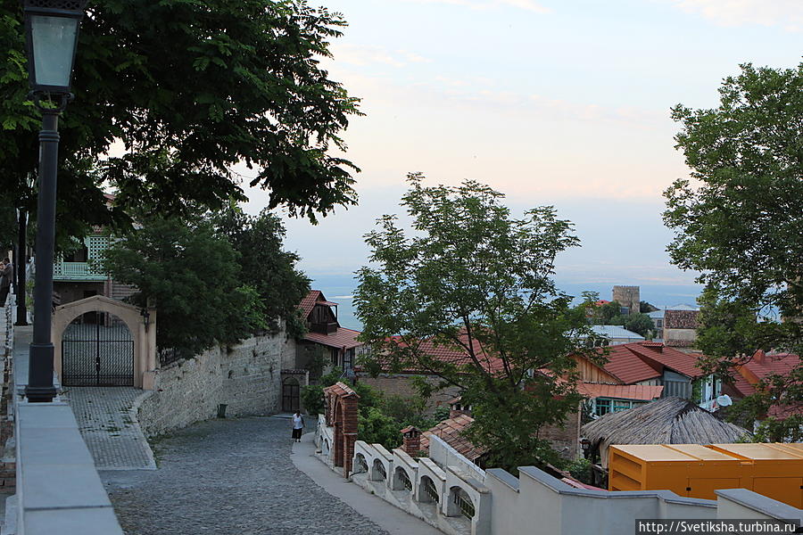 Маленькая туристическая деревня европейского типа — Сигнахи Сигнахи, Грузия