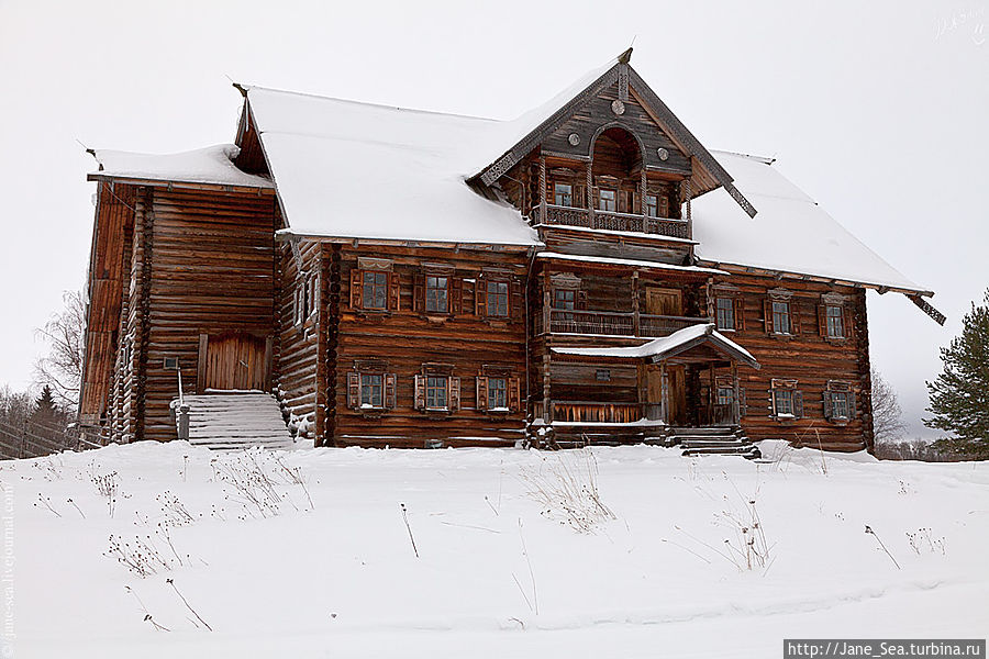 Дом Сергина из деревни Мунозеро Кижи, Россия