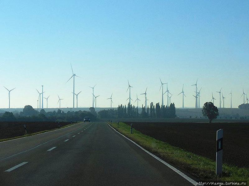 Ветряки Тюрингии. Фото из интернета Трир, Германия