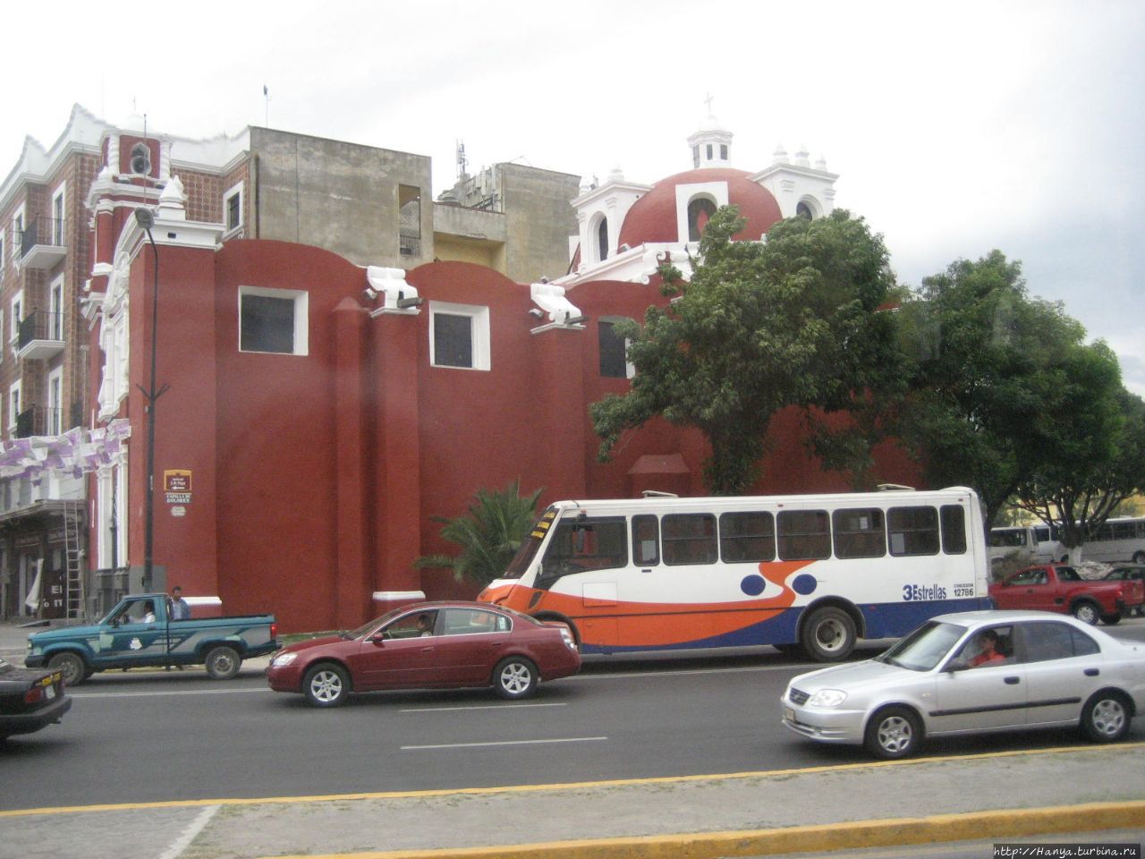 Пуэбла: город церквей и … машин. Ч.29 Пуэбла, Мексика