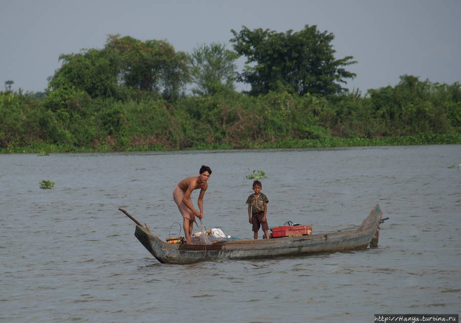 Вдоль Меконга. Рыбак. Фото из интернета