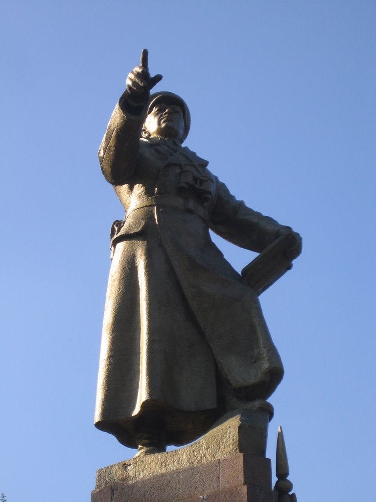 Памятник Панфилову М.В. Бишкек, Киргизия