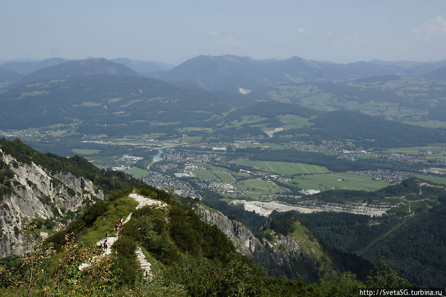 Спуск с горы Унтерсберг — что-то героическое в этом есть Зальцбург, Австрия