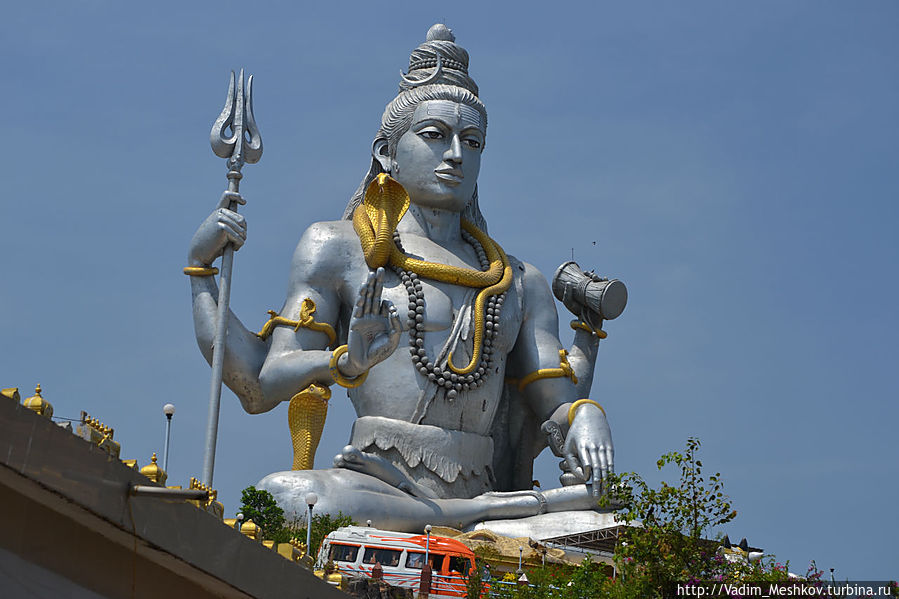 Статуя Бога Шивы Штат Карнатака, Индия