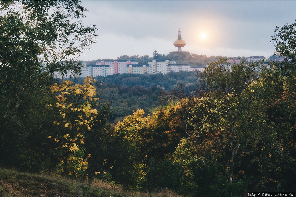 И осень, в кроткий лес входя,  как бы молчит пред аналоем Теплице, Чехия