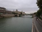 Вид на Сену и Иль де ля Сите с моста. Идем к собору Парижской Богоматери
