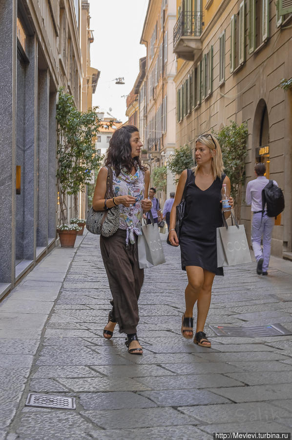 Прогулка в Милане Милан, Италия