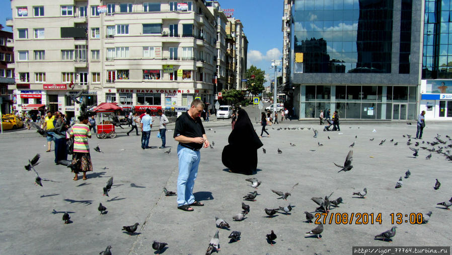 Площадь Таксим. Стамбул, Турция