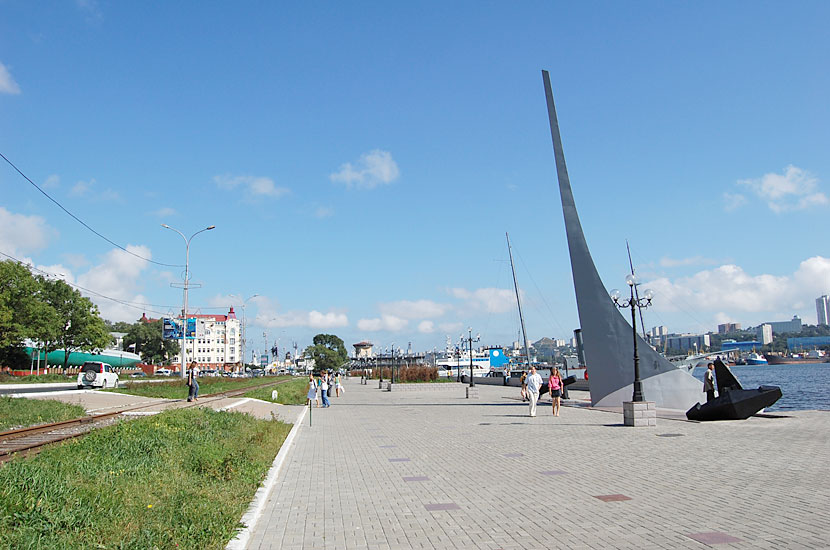 На Корабельной набережной Владивосток, Россия