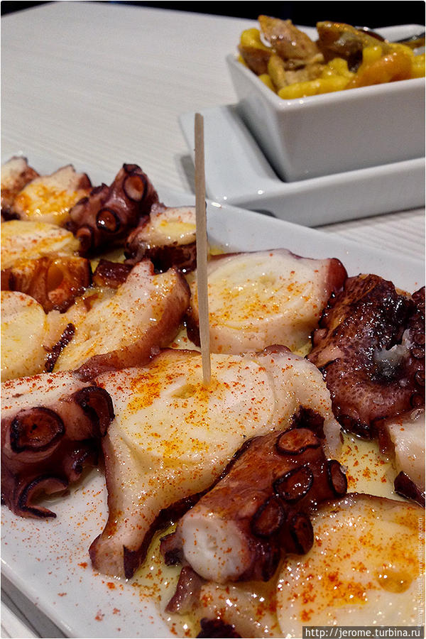 Pulpo de Gallega.