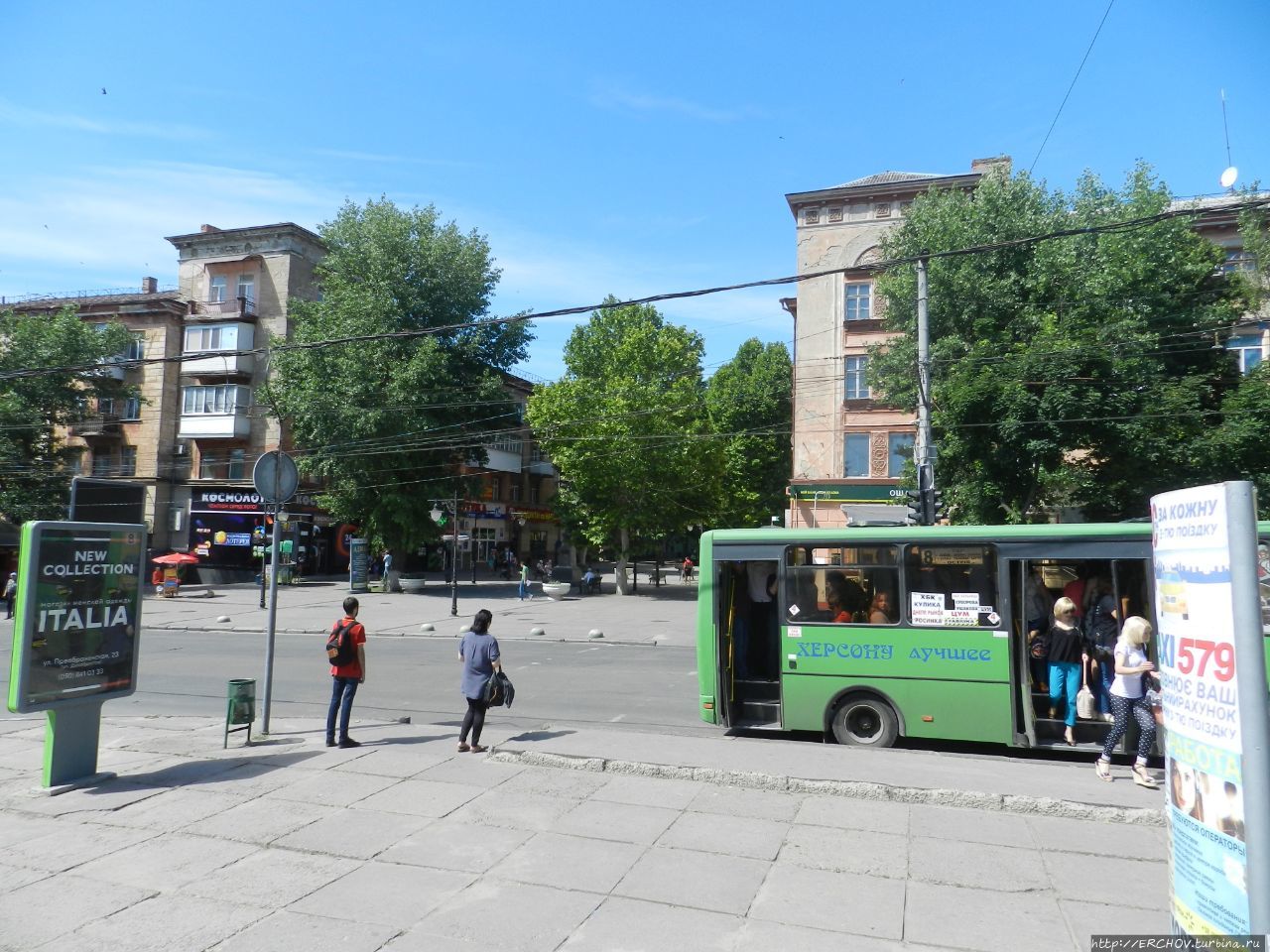 Город, где лучше всего гулять только по центру Херсон, Украина