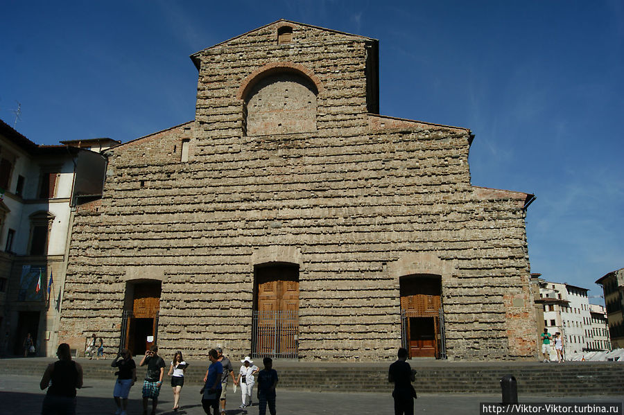 Флоренция. Церковь Сан-Лоренцо Флоренция, Италия