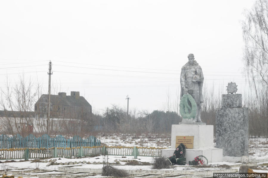 Куда уж без памятника ВОВ Быхов, Беларусь