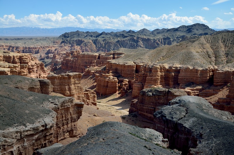 Чарынский каньон смотровая площадка / Charyn canyon viewpoint