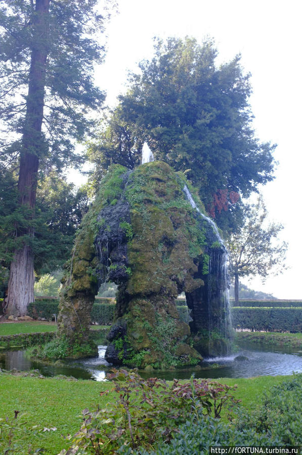 фонтан ариадны Тиволи, Италия