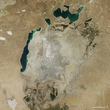 Аральское море на 2014 г (фото из интернета)