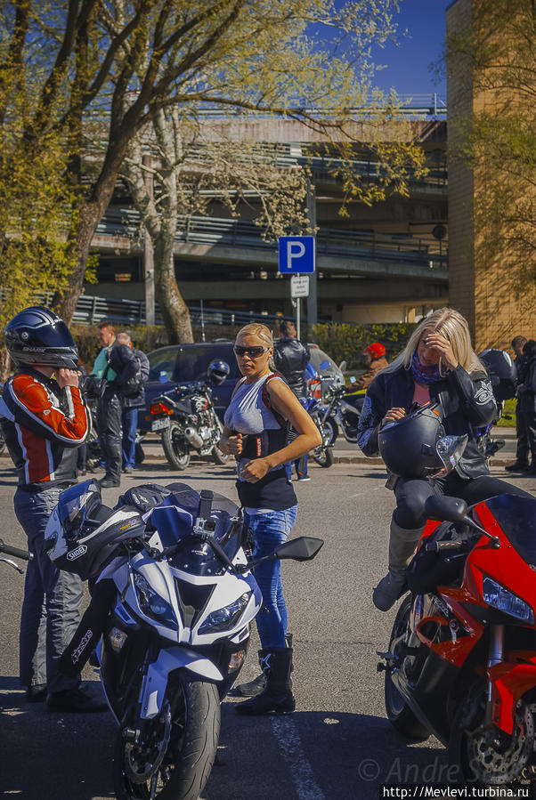 Открытие мотосезона в Риге Рига, Латвия