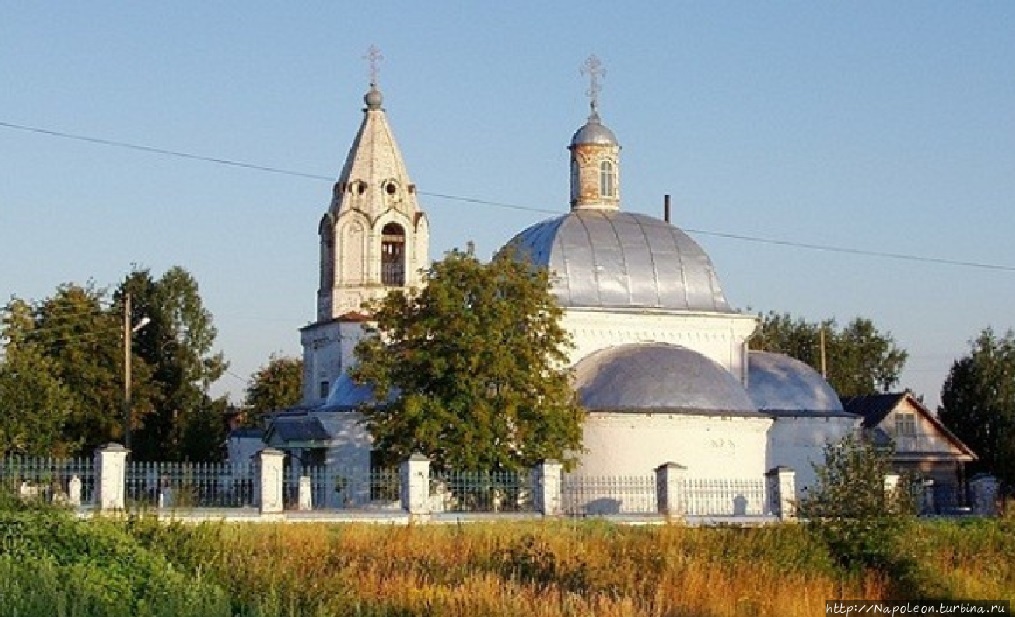 Вознесенская церковь Камешково, Россия