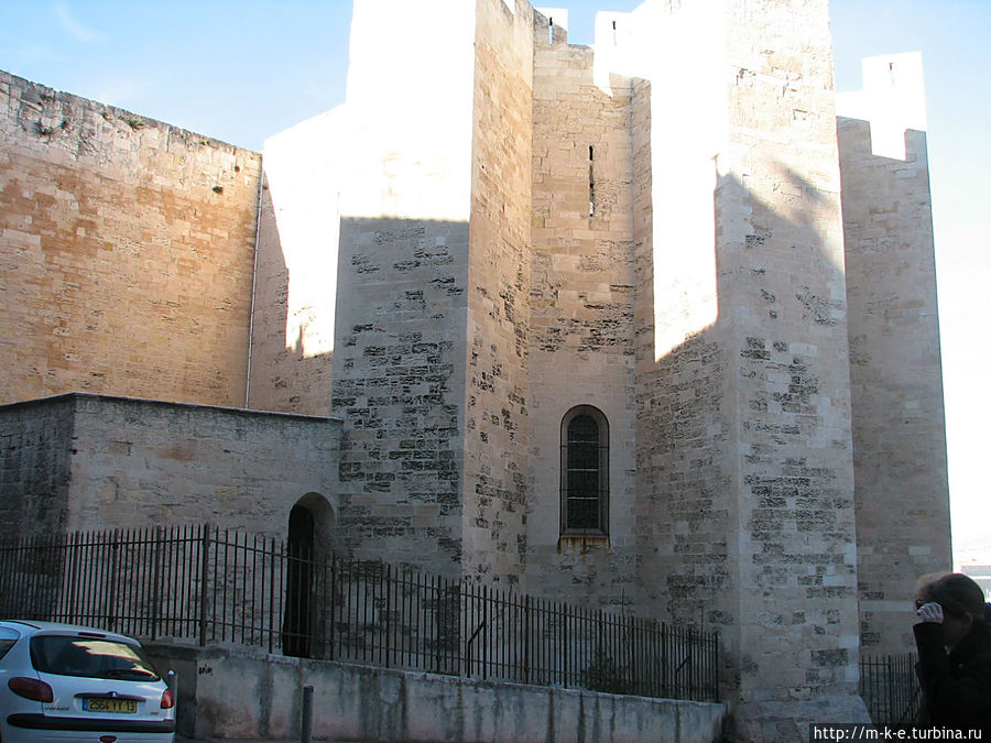 Стены крепости Марсель, Франция