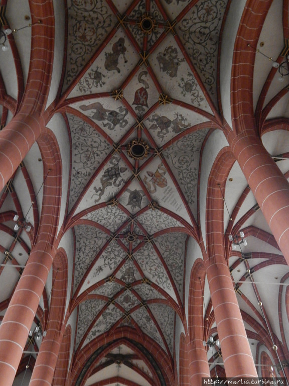 готические перекрытия,  1460 Санкт-Вендель, Германия