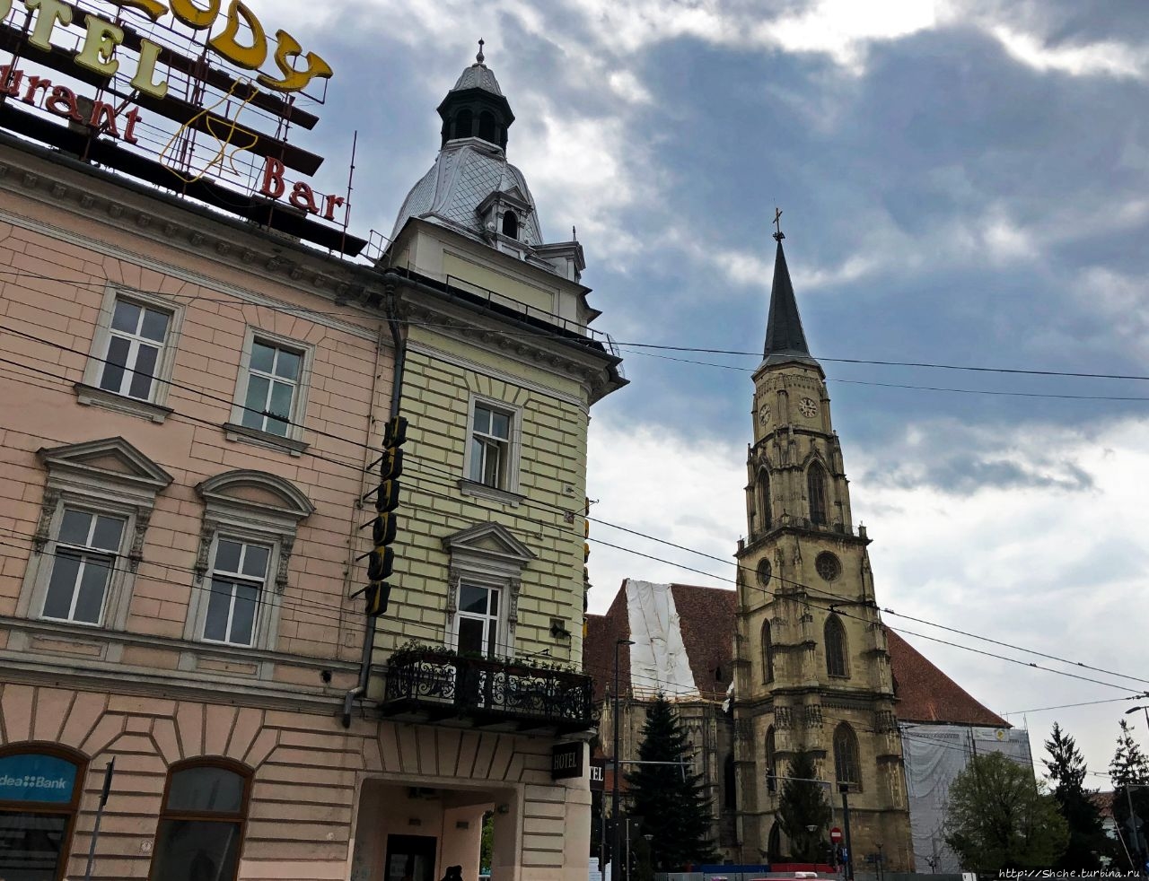Старый город (Центр) Клуж-Напока, Румыния