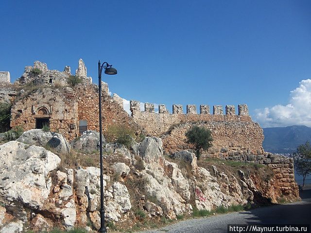 Сельджукская крепость Алания, Турция
