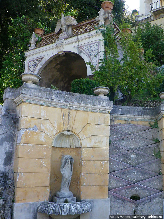 Тиволи. Итальянские террасы Тиволи, Италия