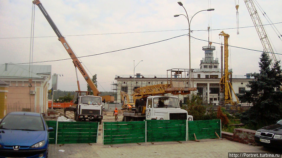 Почтовая площадь Киева: реконструкция с раскопками Киев, Украина
