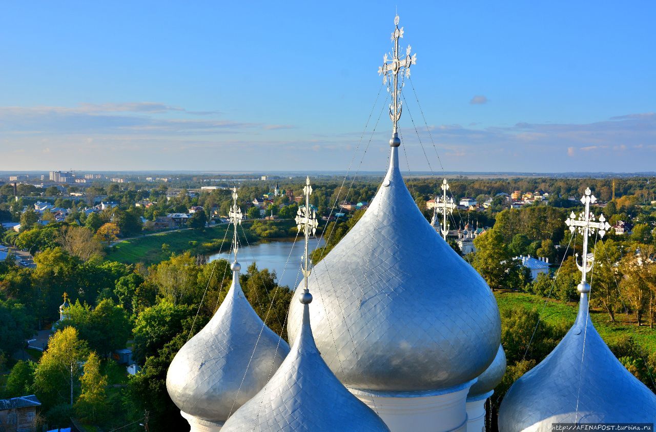 Купола Кремля Кострома