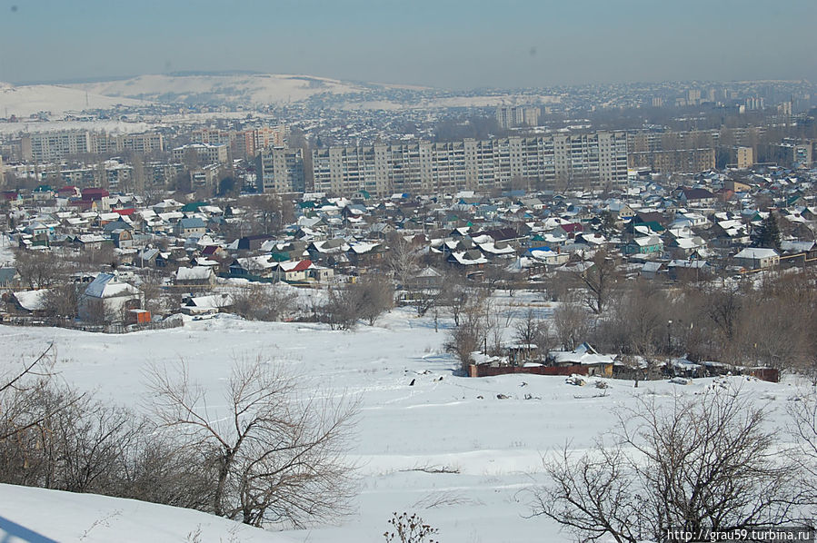 Саратов с Алтынной горы Саратов, Россия