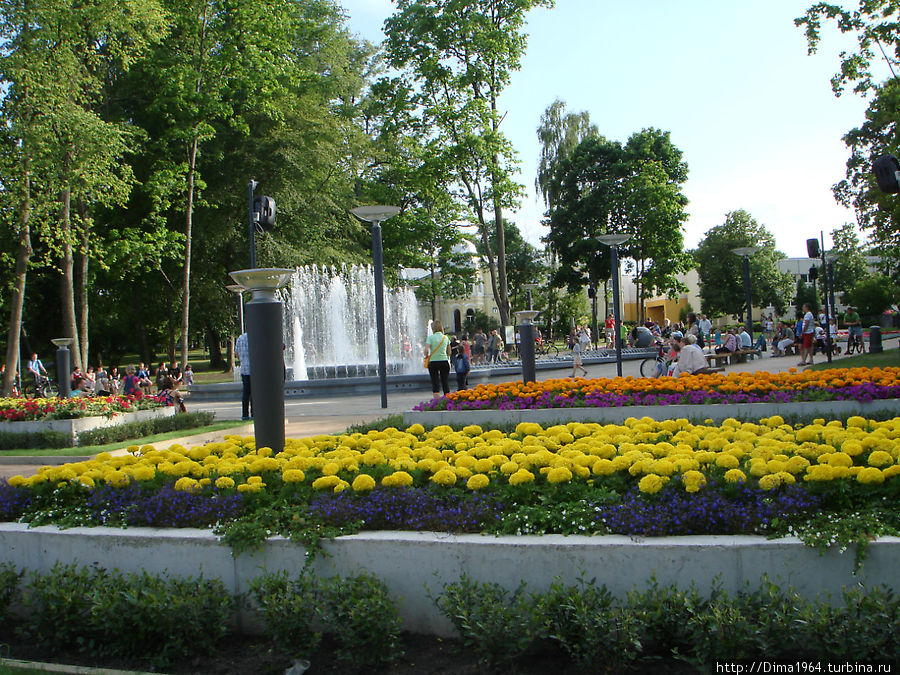 Музыкальный фонтан Друскининкай, Литва