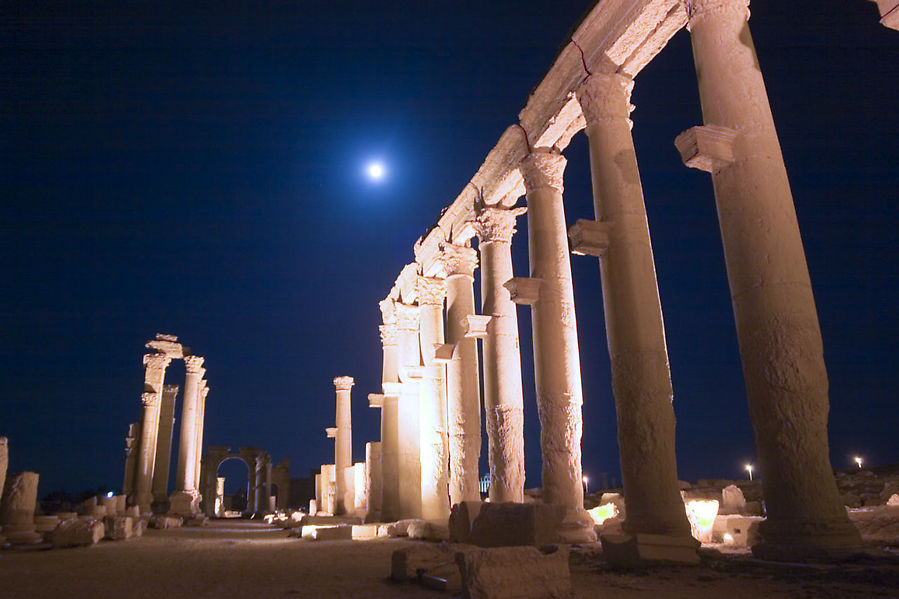 Миллион колонн Тадмур (Пальмира), Сирия
