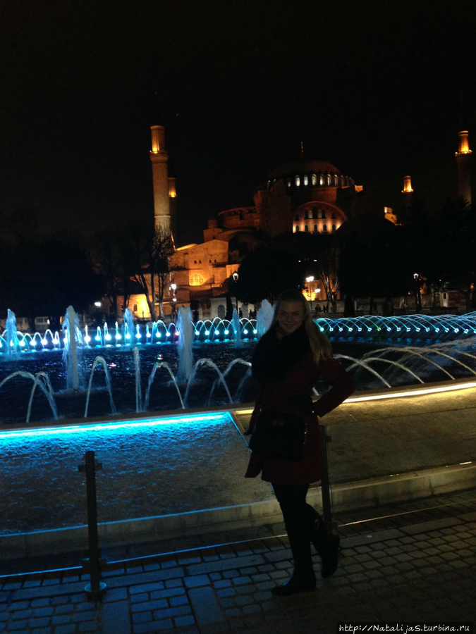 Ночной Стамбул Стамбул, Турция