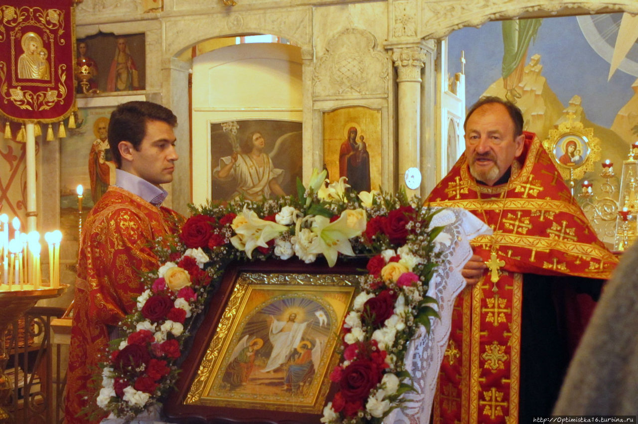 Христос воскрес! Хайфа, Израиль