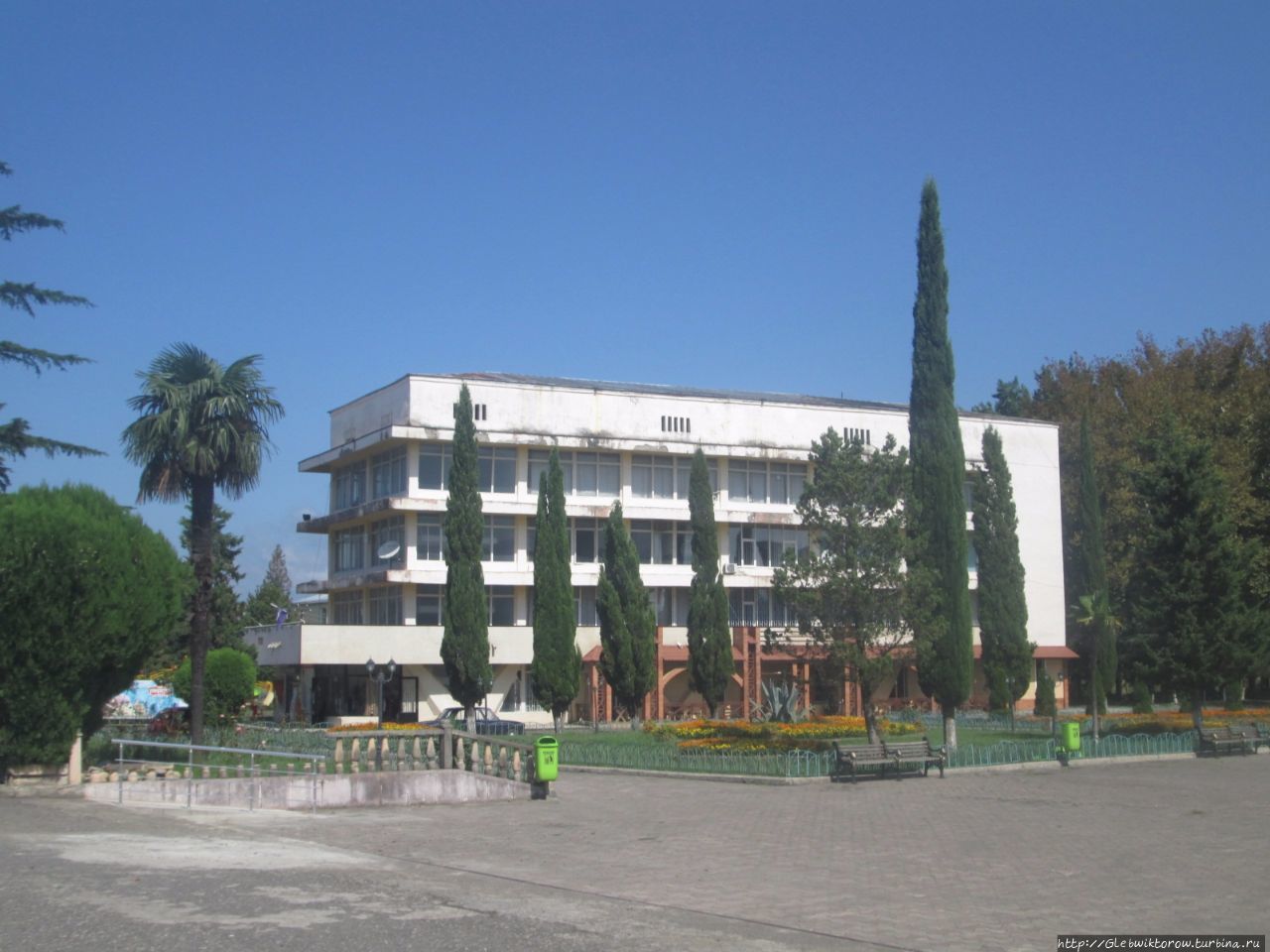 Хоби — типичный малый город Мегрелии Хоби, Грузия