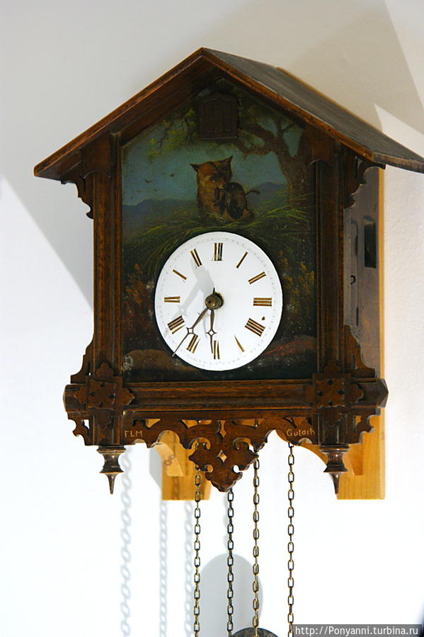 Часы с кукушкой — традиционный промысел Гутах, Германия