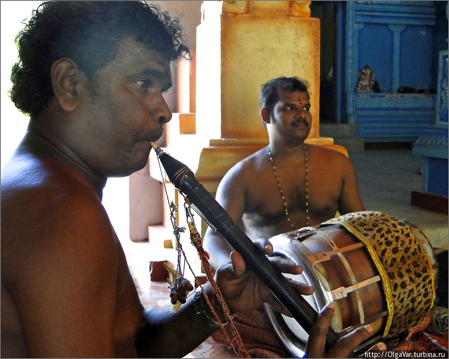 На полу сидели полуголые музыканты – два мужичка в красочных саронгах, извлекавшие из своих заморских инструментов чудные звуки. Тринкомали, Шри-Ланка