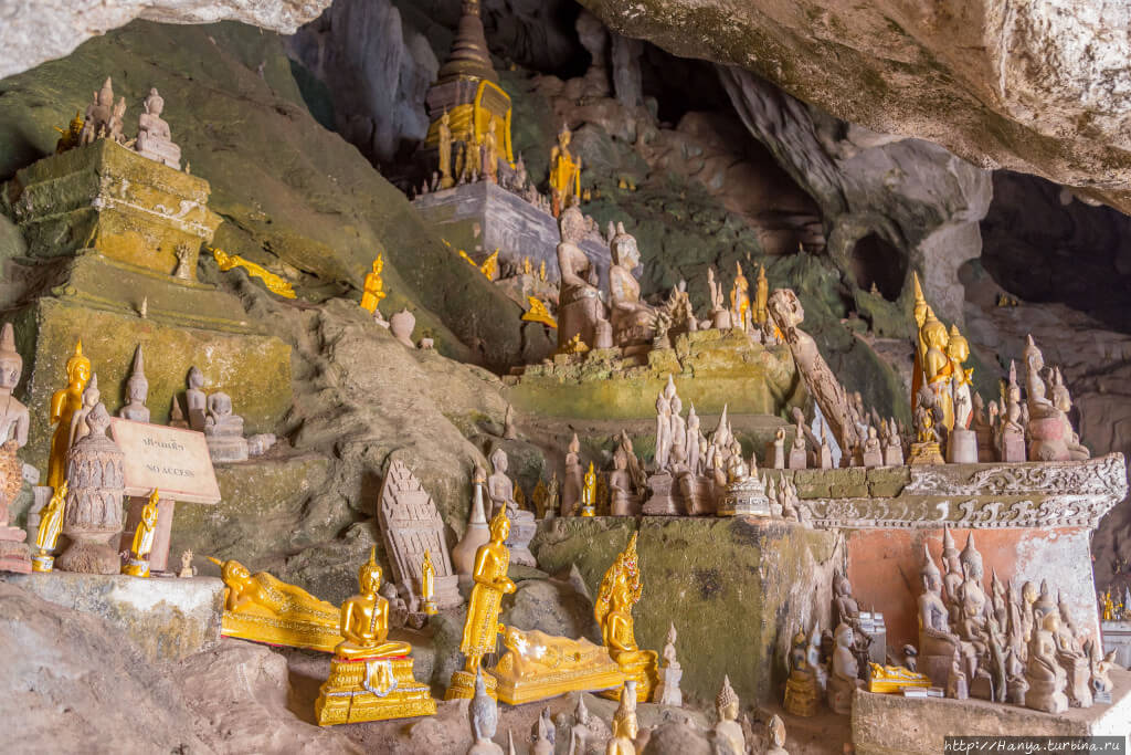 Нижняя пещера Пак-У. Фото из интернета Луанг-Прабанг, Лаос