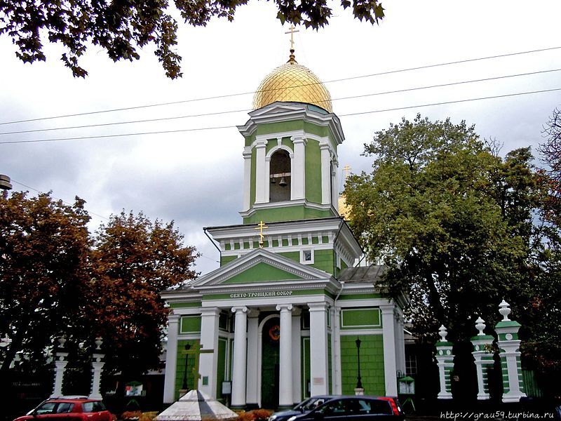 Свято-Троицкий (греческий) собор (из Интернета) Москва, Россия