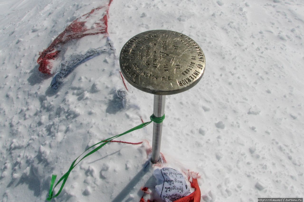 Окончание дневника восхождения на высшую точку США Гора Денали (6,144м), CША