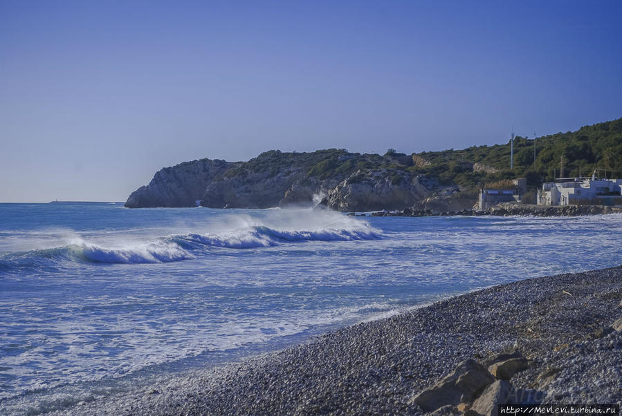 Шторм на Средиземном Ситжес, Испания